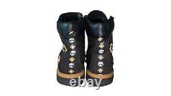 TIMBERLAND Limited Edition Men's 6 X PREMIUM GORE-TEX BOOTS Black Yellow Sz 10