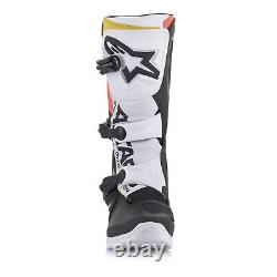 Tech 3 Boots Black/White/Red/Yellow US 7 CLOSEOUT 2013018-1238-71
