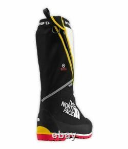 The North Face Men's Verto S8K boots Black White Yellow Red A0Z7KX9
