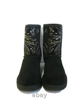 Ugg Classic Short Gold Burst Women Boots Black Us 9 /uk 7 / Eu 40