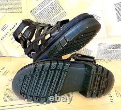 Urban Outfitters Dr Martens Ricki Gladiator Sandal Platform Black 41/9 NEW