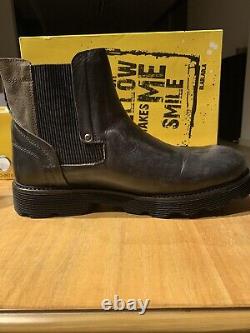 Yellow Cab Boots Mens 43 US 10. Made in Portugal. Brown Leather. New with box