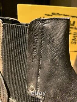 Yellow Cab Boots Mens 43 US 10. Made in Portugal. Brown Leather. New with box